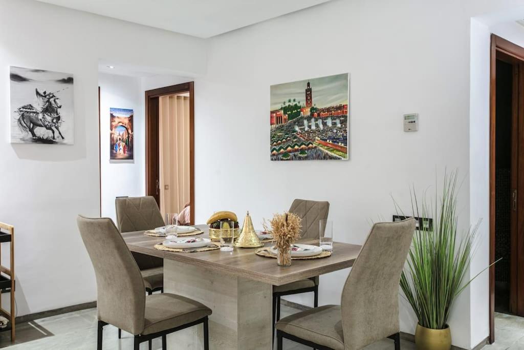 Luxury Refuge - Marrakech Centre Apartment Marrakesh Bagian luar foto