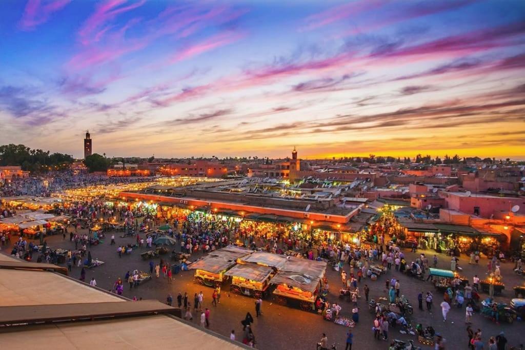 Luxury Refuge - Marrakech Centre Apartment Marrakesh Bagian luar foto